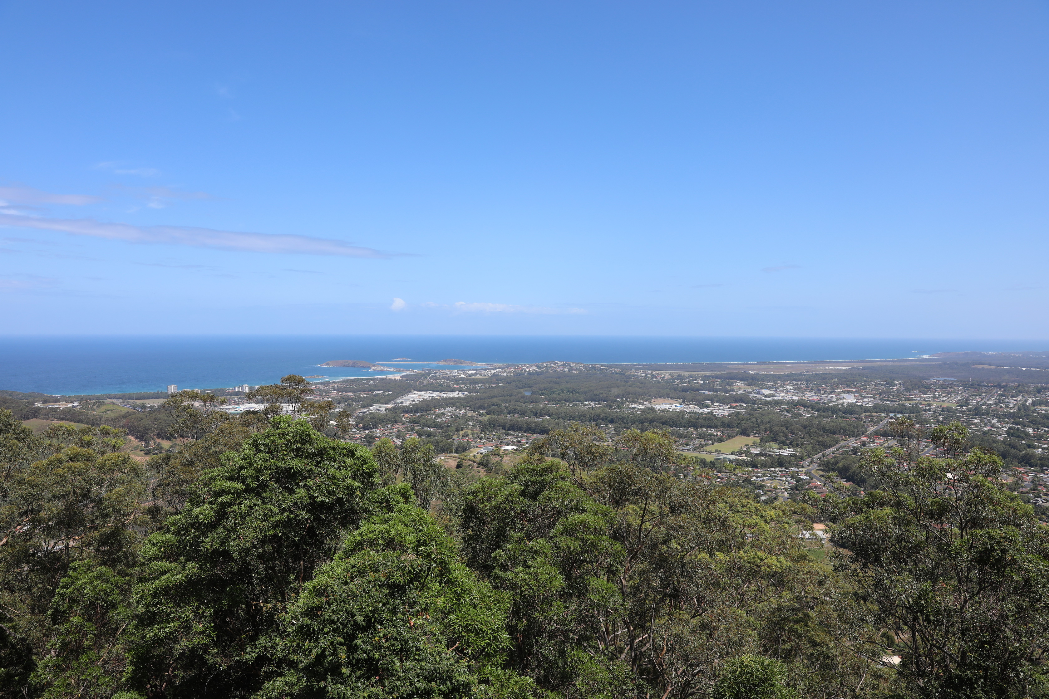 Forest Sky Pier Lookout auf Coffs Harbour